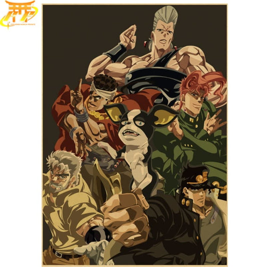 Stardust Crusaders Plakat - Jojo's Bizarre Adventure™