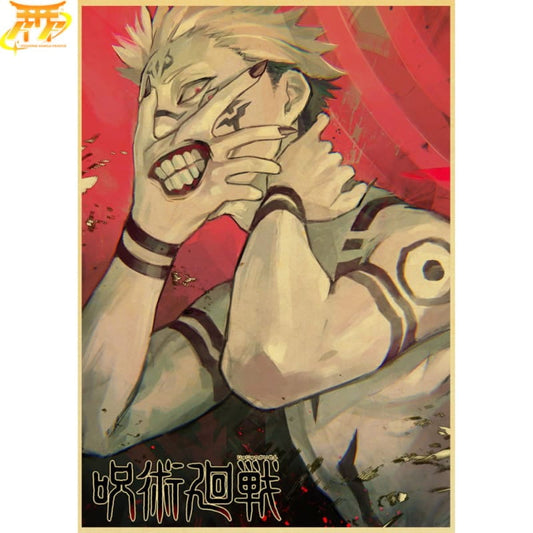 Sukuna Król Klęsk Plakat - Jujutsu Kaisen™