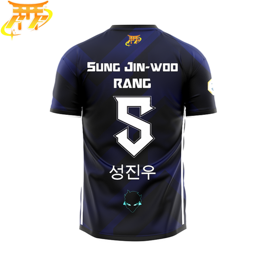 Sung Jin-Woo Koszulka Piłkarska - Solo Leveling™