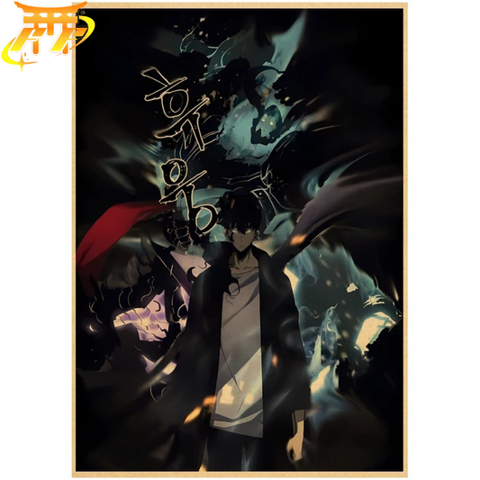 Sung Jin-Woo Marsz Cieni Plakat - Solo Leveling™
