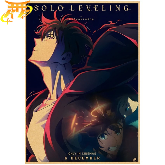 Sung Jinwoo Przebudzenie Bohatera Plakat - Solo Leveling™