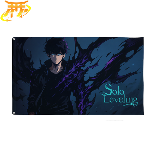 Sung Jinwoo Władca Cieni Flaga - Solo Leveling™
