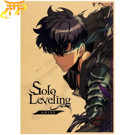 Sung Jinwoo Wzniesienie Plakat - Solo Leveling™