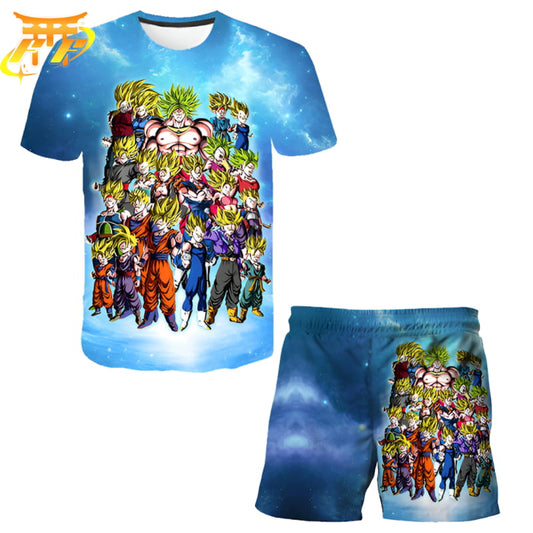 Super Saiyajins Piżama - Dragon Ball Z™