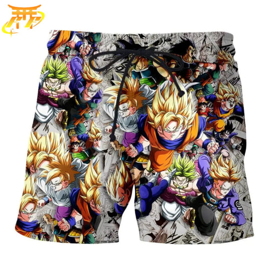 Super Saiyajins Spodenki - Dragon Ball™