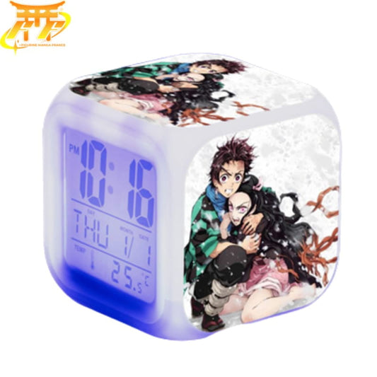 Tanjiro i Nezuko Kamado Budzik LED - Demon Slayer™