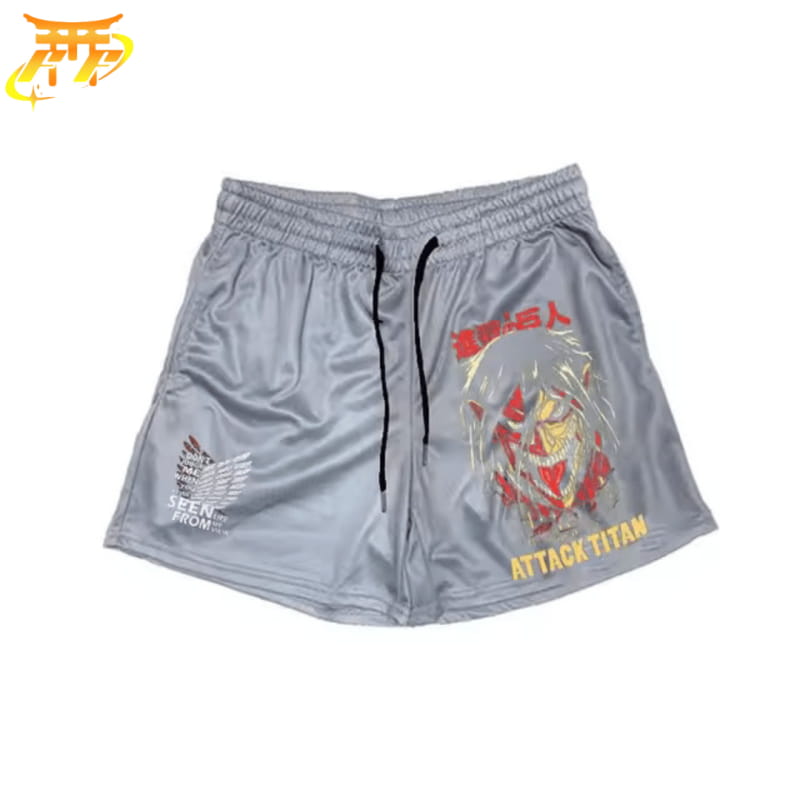 Titan Assaillant Biały Spodenki - Attack on Titan™