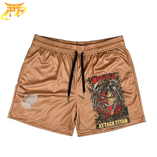 Titan Assaillant Brązowe Spodenki - Attack on Titan™
