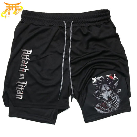 Titan Originel Czarny Spodenki - Attack on Titan™
