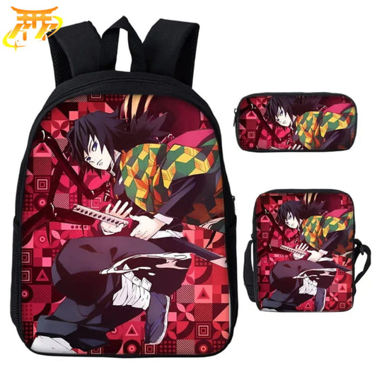 Tomioka Giyu Plecak ze Schowkiem i Torbą - Demon Slayer™