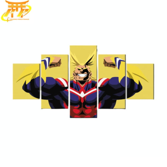 Toshinori Yagi All Might Obraz w Ramie - My Hero Academia™
