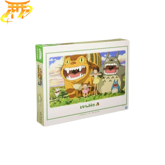 Totoro, Satsuki, Mei i Kot-Autobus Puzzle - Ghibli™