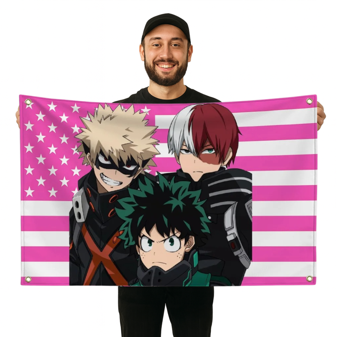 Trio bohaterów Flaga - My Hero Academia™