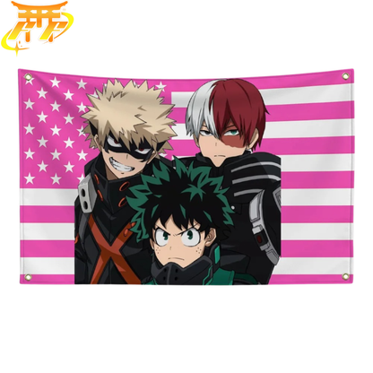 Trio bohaterów Flaga - My Hero Academia™