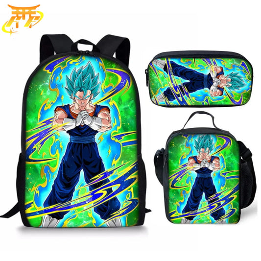 Vegeto SSJ Blue Plecak z Piórnikiem i Torbą - Dragon Ball Z™