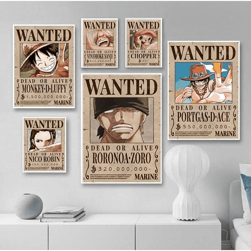 WANTED Franky Plakat - One Piece™