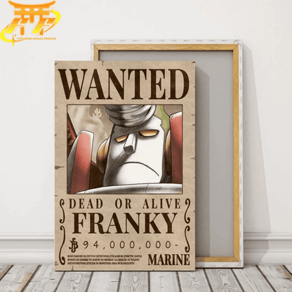 WANTED Franky Plakat - One Piece™