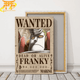 WANTED Franky Plakat - One Piece™