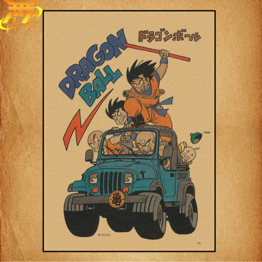 Z Car Plakat - Dragon Ball Z™