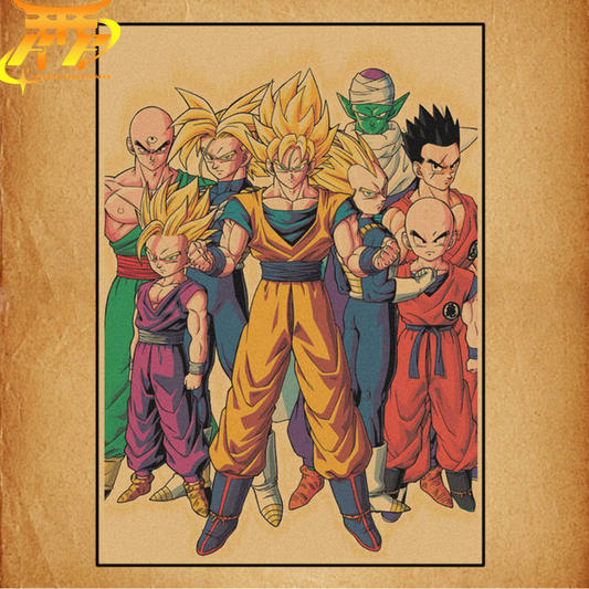 Z Warriors Plakat - Dragon Ball Z™
