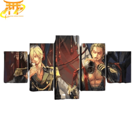 Zoro i Sanji Obraz w Ramie - One Piece™
